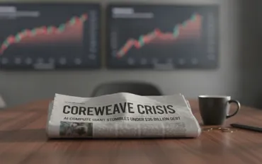 Crisi CoreWeave: il gigante del calcolo AI vacilla sotto un debito da 35 miliardi