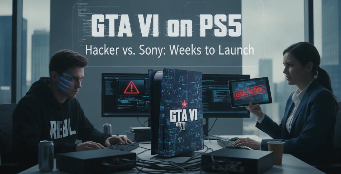 GTA VI su PS5: La sfida tra Hacker e Sony si infiamma a poche settimane dal lancio