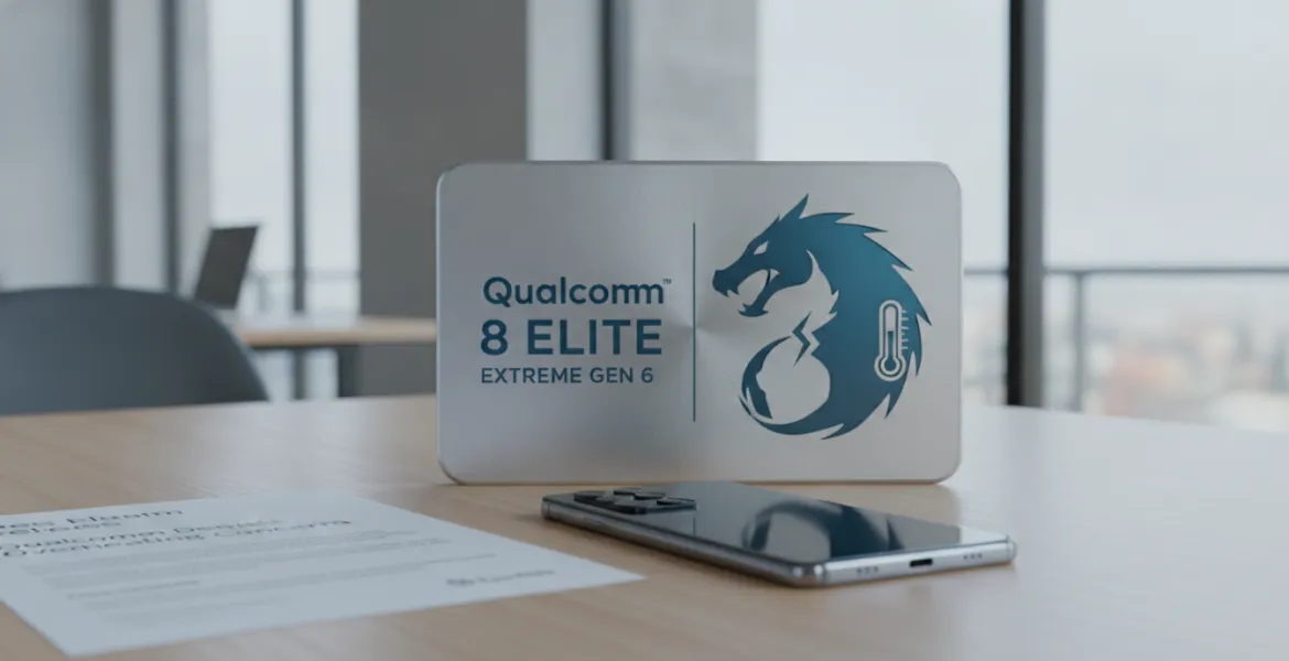 Qualcomm smentisce i problemi di surriscaldamento: lo Snapdragon 8 Elite Extreme Gen 6 è pronto per il debutto