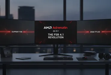 AMD Adrenalin 26.10.1: La rivoluzione FSR 4.1 e il supporto ai titoli del 2026