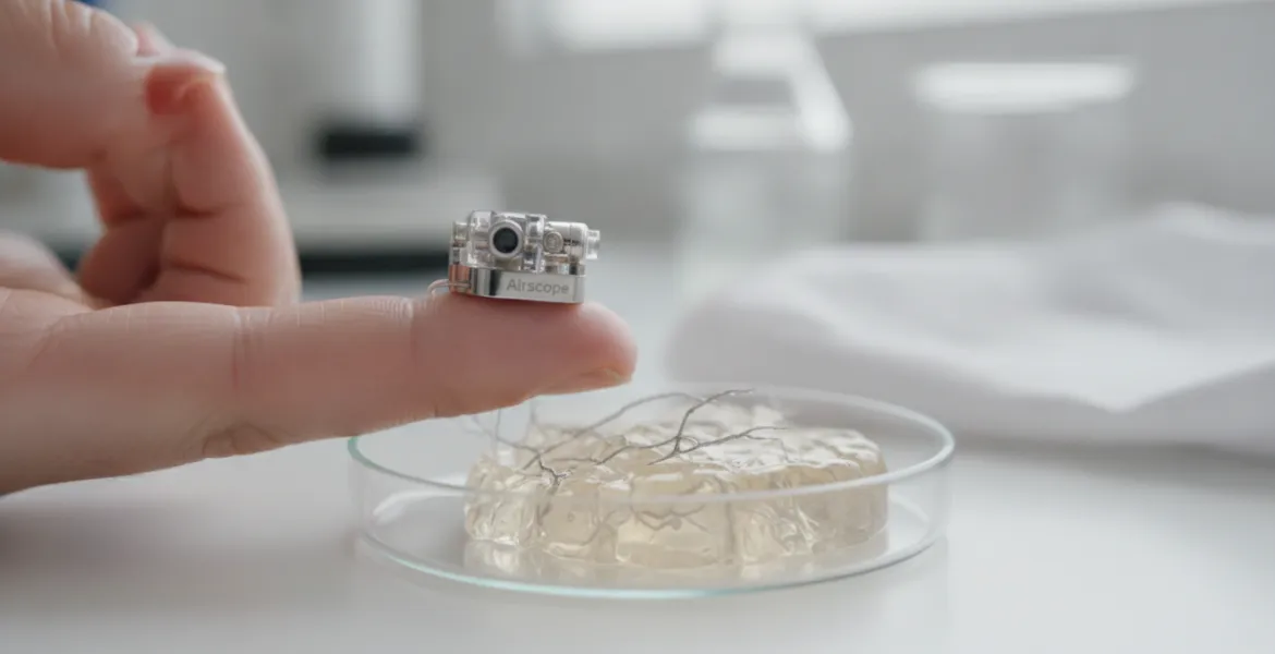 Airscope: il microscopio da un grammo che svela i segreti del cervello in movimento