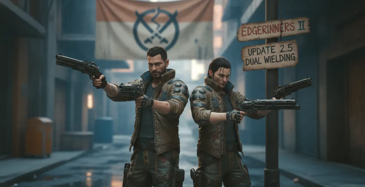 Cyberpunk 2077 si espande ancora: l'Update 2.5 introduce Edgerunners 2 e il dual wielding