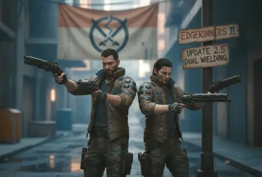 Cyberpunk 2077 si espande ancora: l'Update 2.5 introduce Edgerunners 2 e il dual wielding