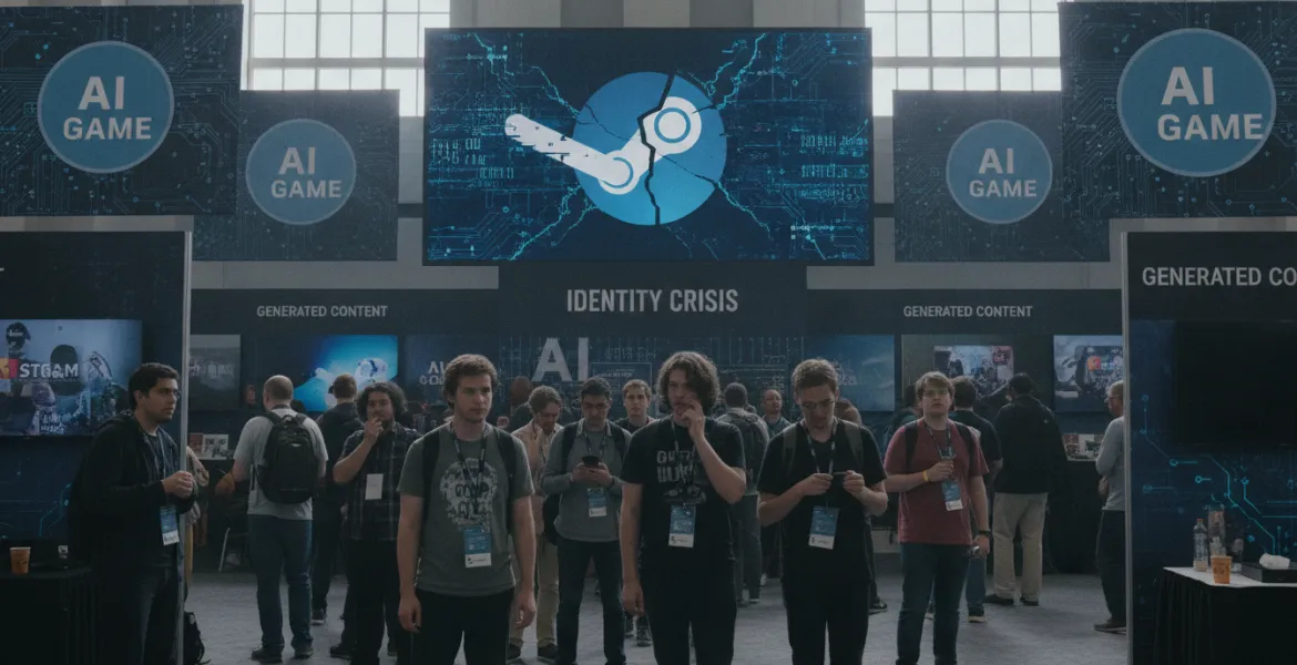 Steam travolto dai giochi IA: è crisi d'identità al Next Fest 2026
