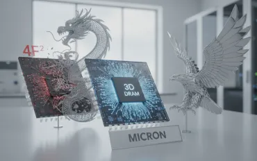 Micron sfida la Cina: il futuro della memoria non è nel 4F2 ma nel 3D DRAM