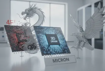 Micron sfida la Cina: il futuro della memoria non è nel 4F2 ma nel 3D DRAM