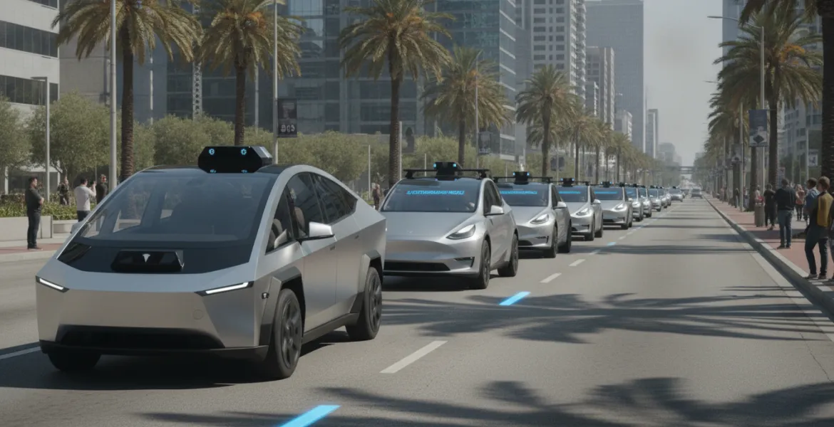 Tesla Robotaxi: il Cybercab debutta sul mercato e le Model Y diventano flotta autonoma