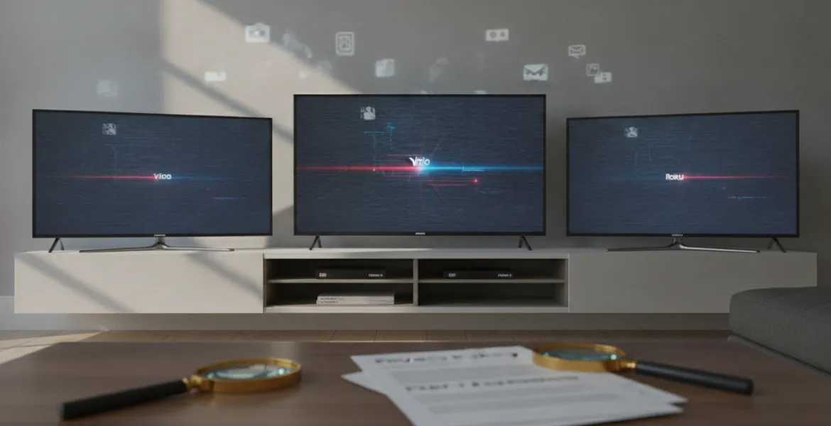 Smart TV e lo scandalo del tracciamento fantasma: Samsung, Vizio e Roku nel mirino