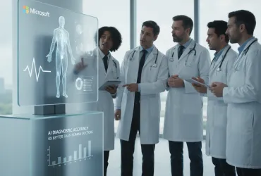 Microsoft rivoluziona la medicina: l'IA diagnostica quattro volte meglio dei medici umani