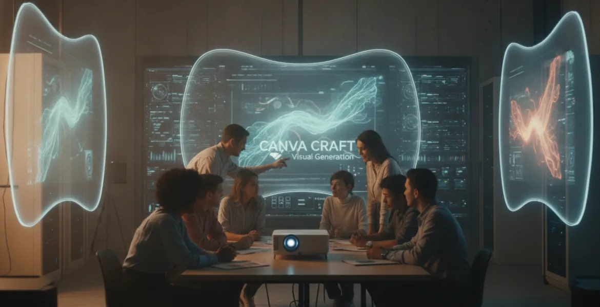 Canva Craft sfida i colossi dell'IA: la nuova era della generazione visiva