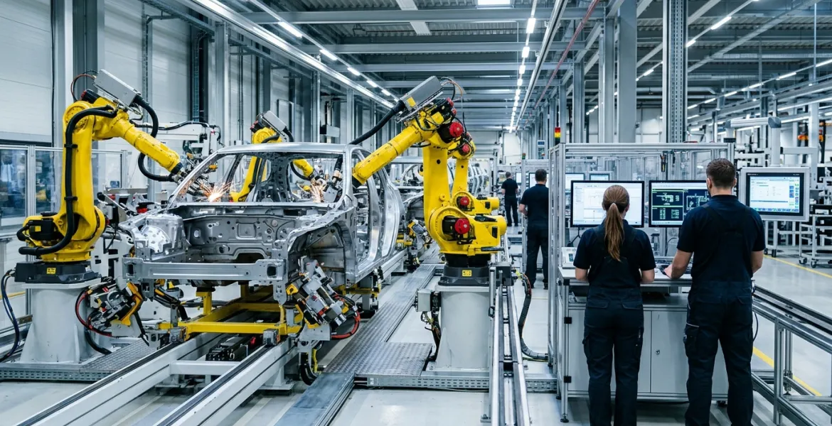 Toyota investe 6,4 miliardi di dollari all'anno nella robotica industriale per sfidare la Cina