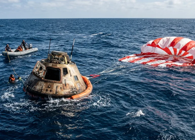 SpaceX completa il primo test della capsula Starfall per consegne cargo dallo spazio