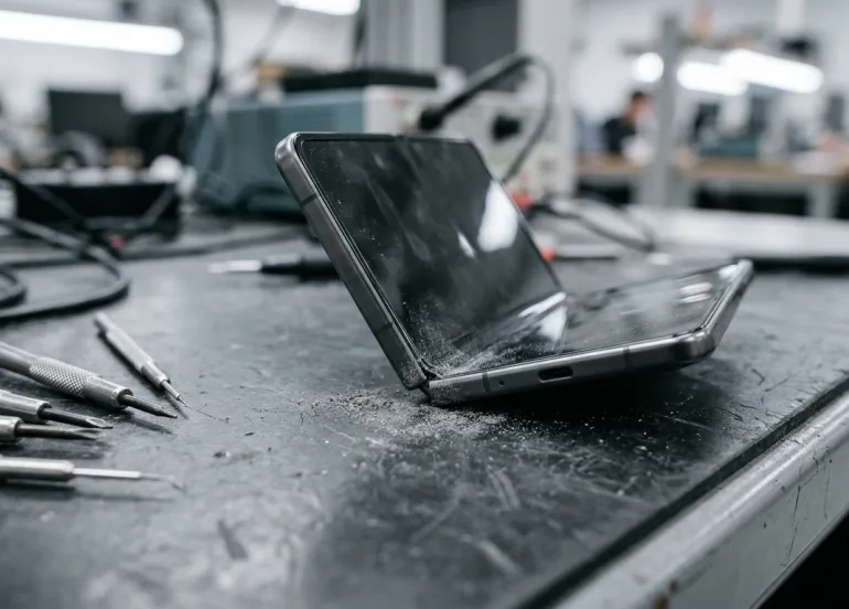 Apple iPhone Duo, i test di resistenza evidenziano criticità per schermo interno e cerniera