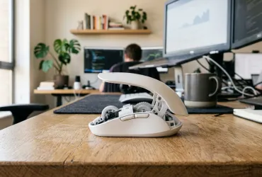 Logitech Pebble Up: debutta il mouse wireless con struttura regolabile ed ergonomia variabile