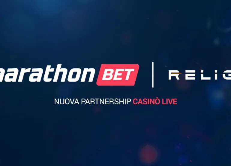 Marathonbet.it: nuova partnership con Religa per il Casinò Live