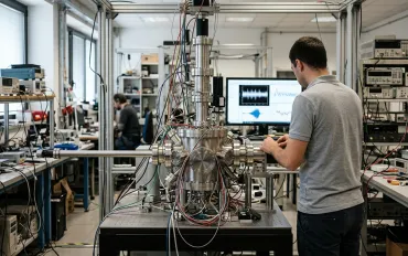 Ricercatori della Delft University of Technology controllano lo spin nucleare di un singolo atomo
