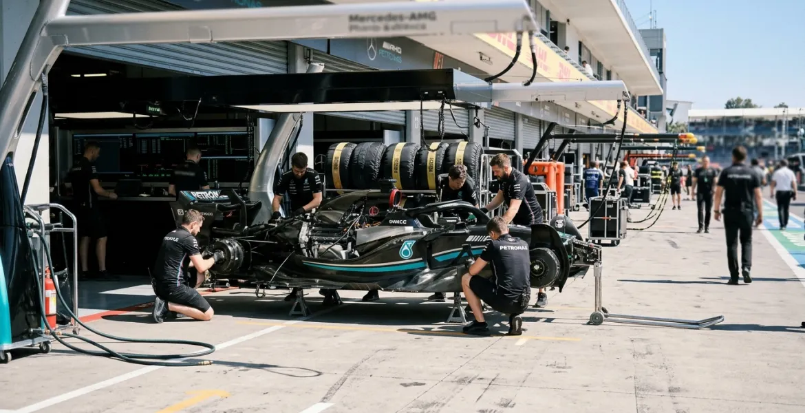 Kimi Antonelli influenzato: in dubbio la partecipazione alle prime libere del GP del Messico