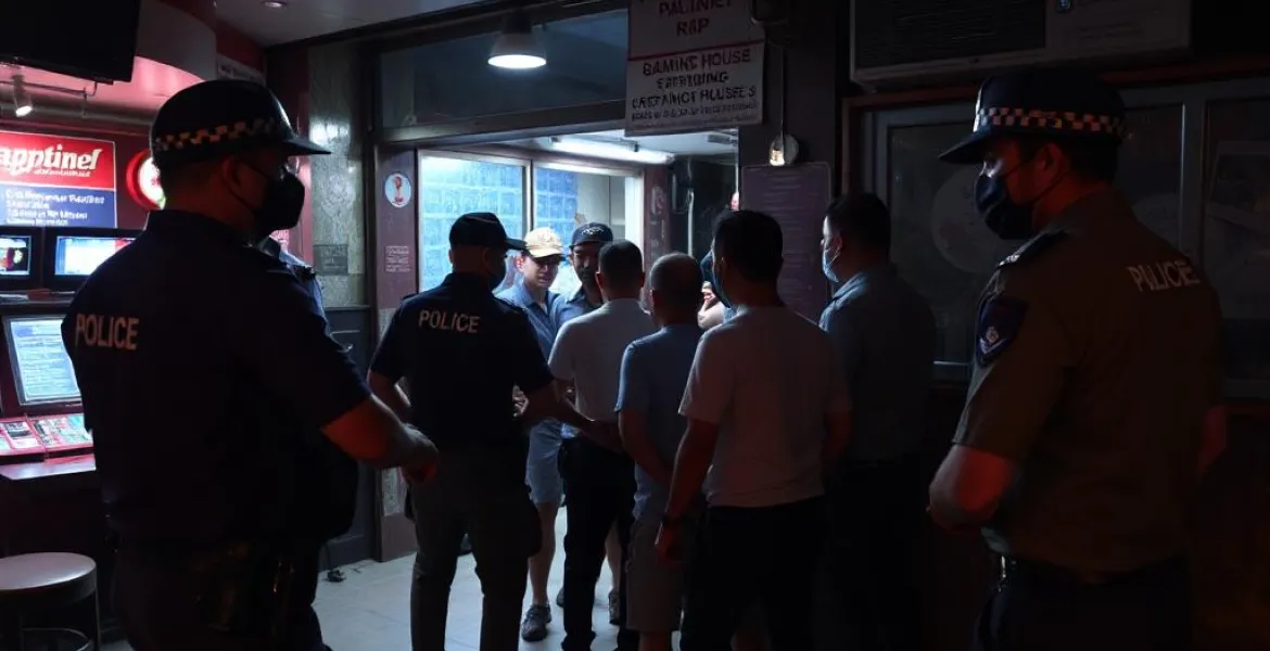 Scoperta bisca Illegale a Patong: Quattro arresti