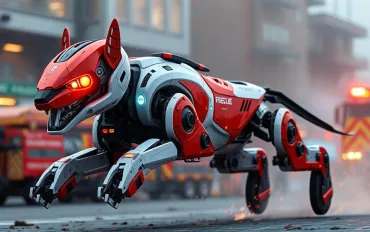Innovazione Robusta: Robot B2 All'Avanguardia contro gli Incendi