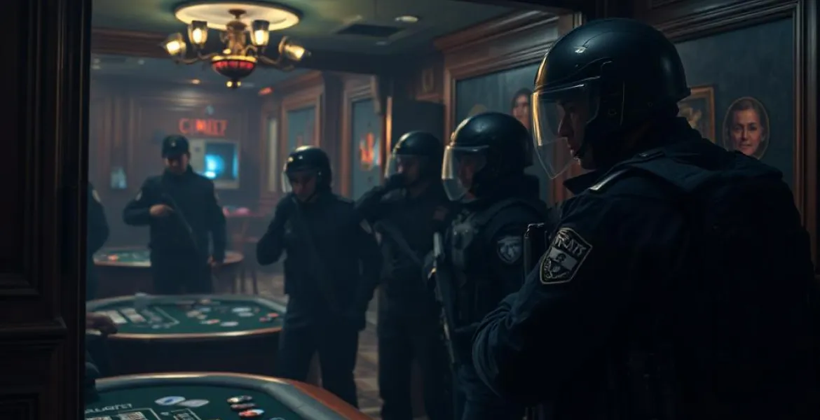 Maxi operazione contro il gioco d'azzardo illegale in Polonia