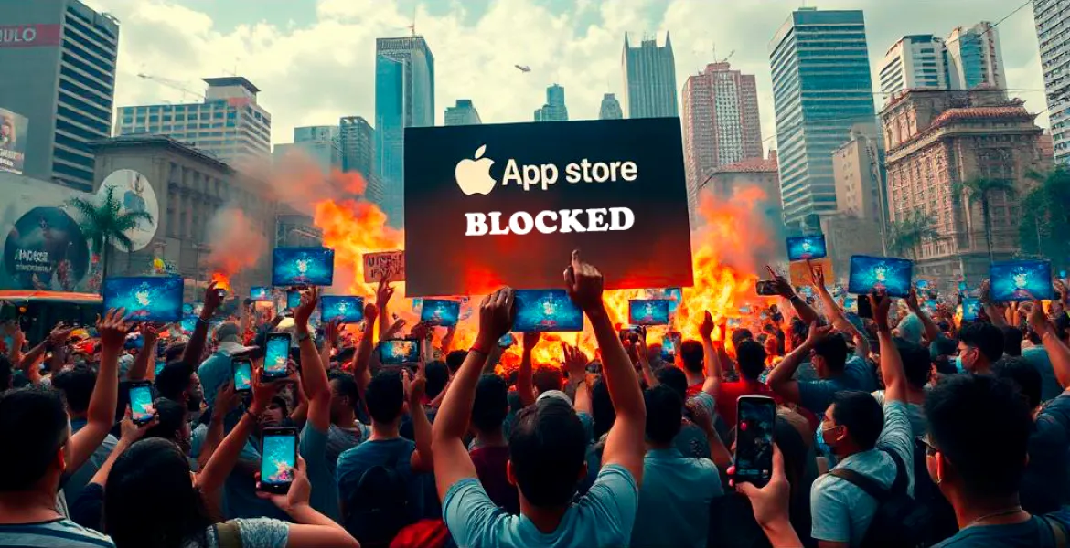 Proteste in Brasile: Bloccati App Store per Scommesse