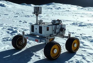 NASA testa prototipo robotico per esplorare il ghiaccio