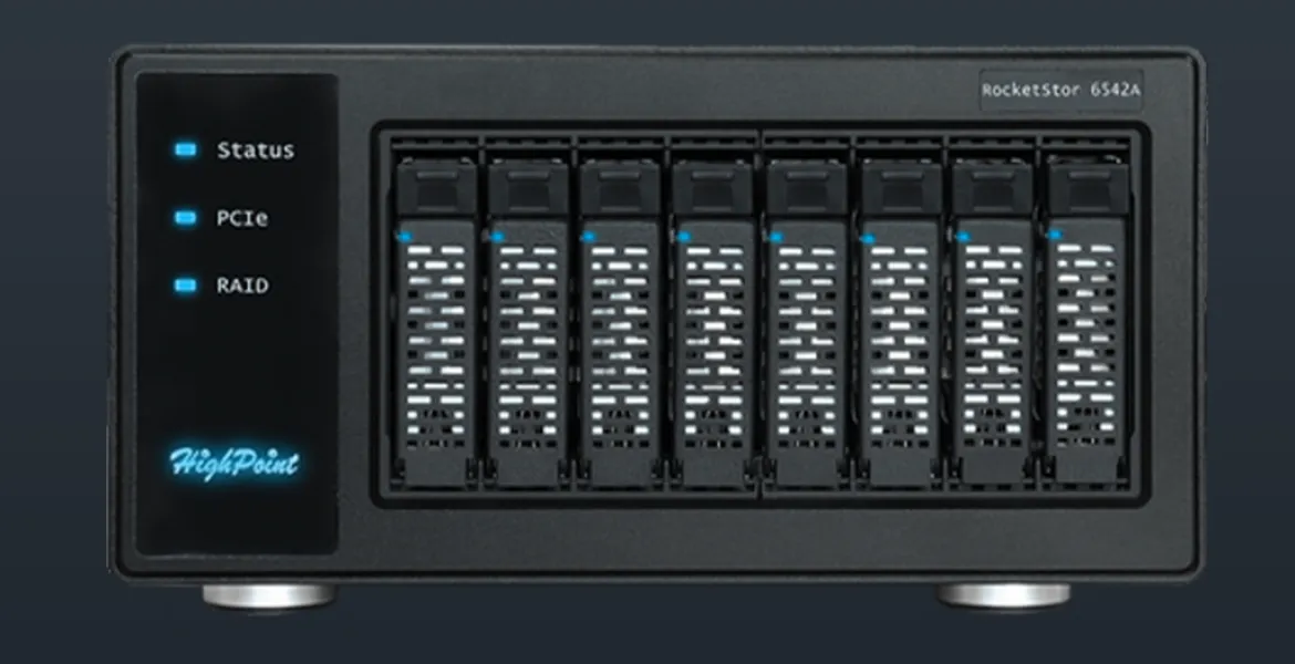 HighPoint rivoluziona lo Storage con quasi 1 Petabyte di velocità fulminea