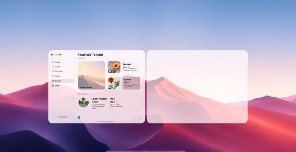 Apple rivela macOS 'Tahoe': Un restyling Ispirato alla Natura