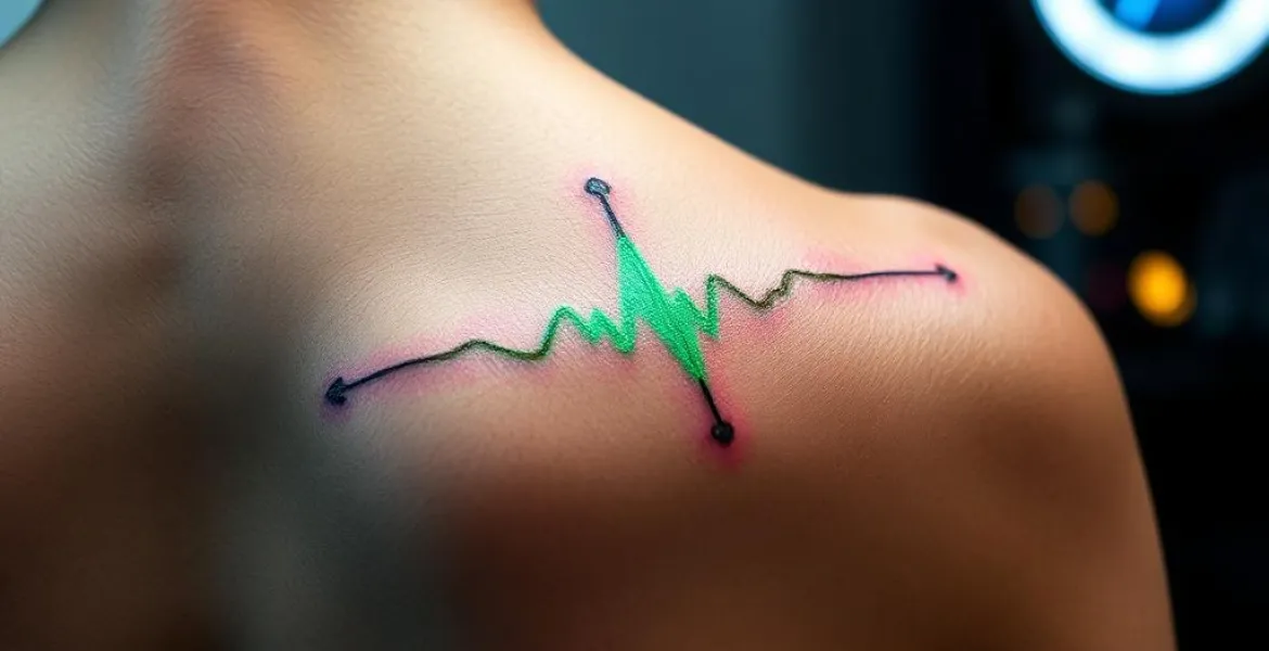 Rivoluzionaria Tatuaggio Elettronico per monitorare lo Stress Mentale