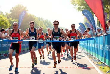 Oscar Pistorius torna in gara: eroico ritorno nel Triathlon
