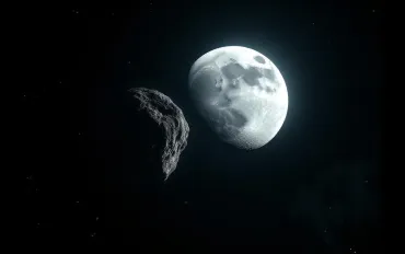 Sfida Cosmica: Asteroide minaccia la Luna nel 2032