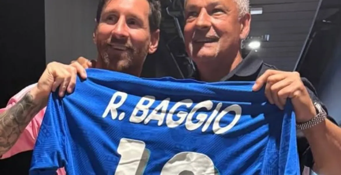 Roberto Baggio incontra Messi: Un'Emozione Mondiale