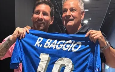 Roberto Baggio incontra Messi: Un'Emozione Mondiale
