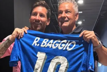 Roberto Baggio incontra Messi: Un'Emozione Mondiale