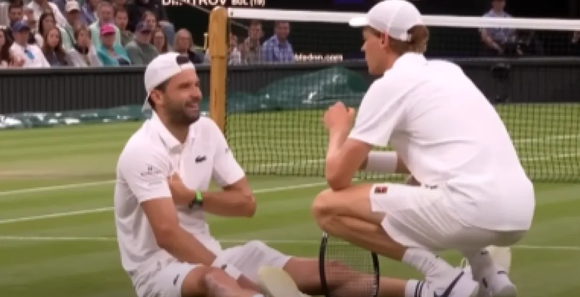 Dramma a Wimbledon: Dimitrov costretto al ritiro per infortunio