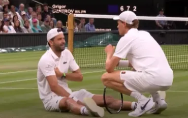Dramma a Wimbledon: Dimitrov costretto al ritiro per infortunio