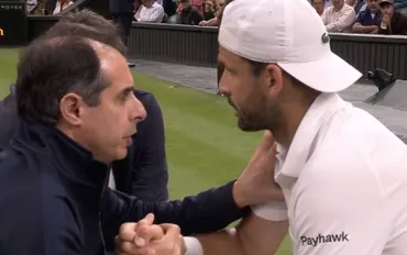 Infortunio shock per Grigor Dimitrov a Wimbledon