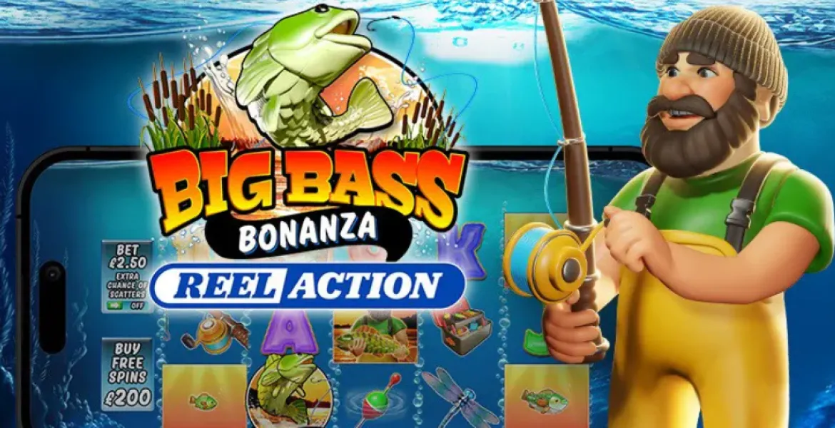 Big Bass Reel Action! Torna il pescatore di Pragmatic Play!