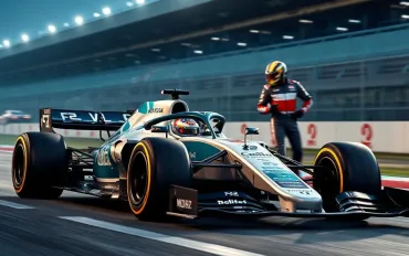 Valtteri Bottas al volante della nuova scuderia Cadillac in F1