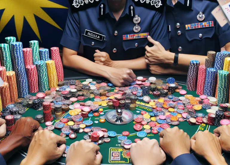 Scandalo in Malesia: Poliziotti accusati di vorruzione nel gioco d'azzardo
