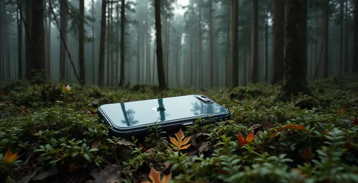 iPhone caduto da aereo: Incredibile Sopravvivenza nella foresta tedesca