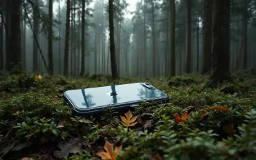 iPhone caduto da aereo: Incredibile Sopravvivenza nella foresta tedesca