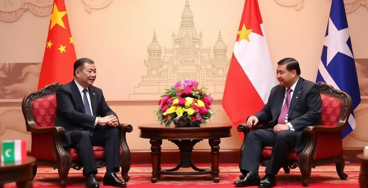 Cina Rafforza il suo ruolo di mediatore tra Cambogia e Thailandia