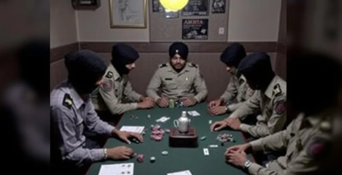 Retata della Polizia a Panchkula: Bloccato giro di Gioco d'Azzardo illegale