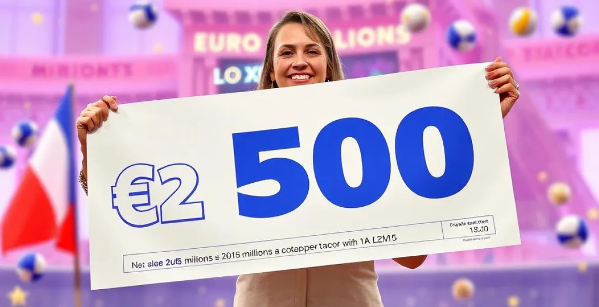 Francia fortunata: vince il Jackpot record di 250 milioni