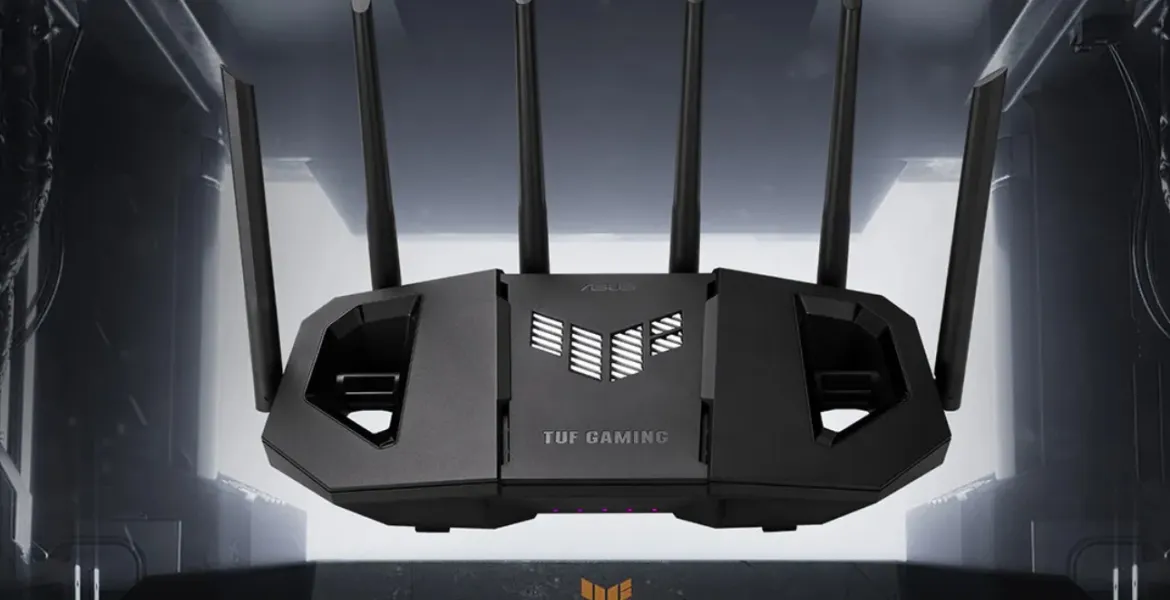 Asus rivoluziona il Gaming: Ecco il Router TUF Gaming BE9400
