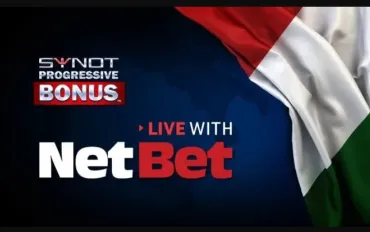 NetBet primo casinò live in Italia ad offrire il Bonus Progressivo SYNOT