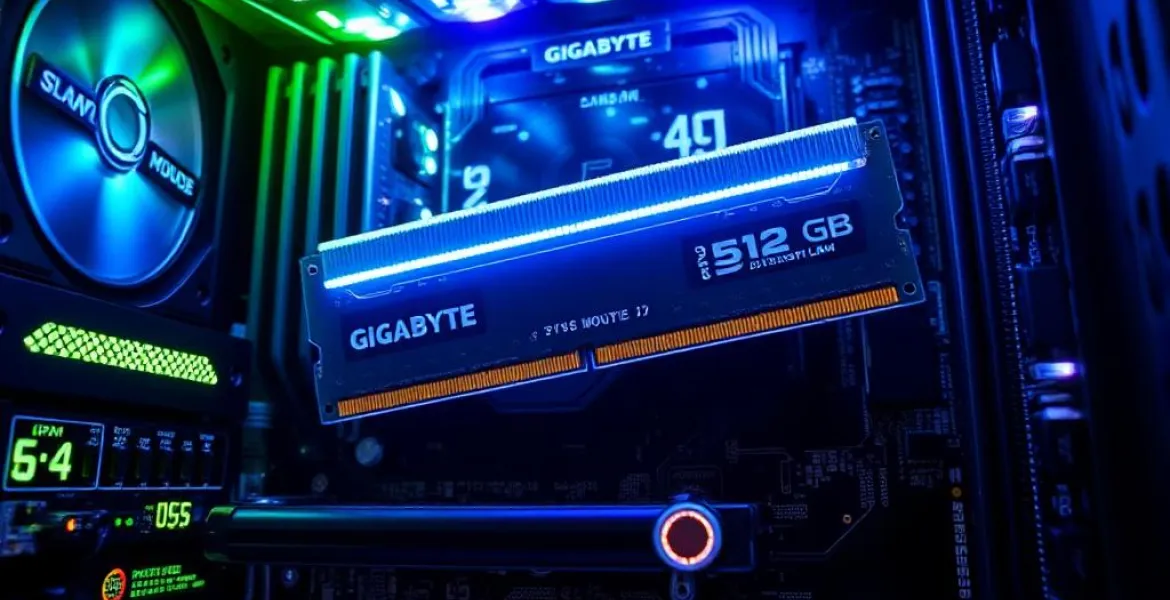 Gigabyte rivoluziona la RAM: Espansione fino a 512 GB nei PC