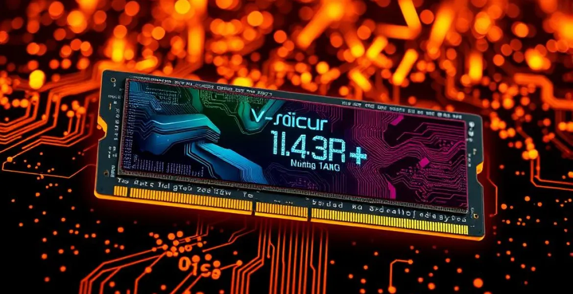 Rivoluzione nella Memoria RAM: V-Color Svela XFinity+ con Display OLED