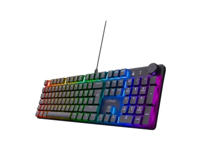 Trust Gaming - GXT 866 Torix: Tastiera meccanica QWERTY, RGB, Huano, Anti-Ghosting, programmabile su amazon